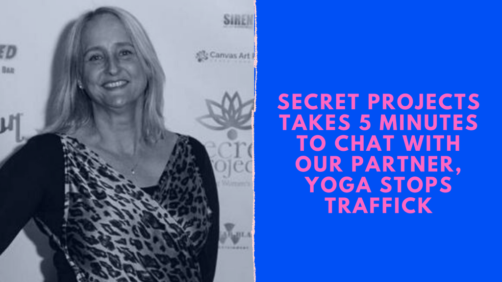 5 minutes with Yoga Stops Traffick!