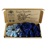 Scrunchie Gift Box - 3 Adult Scrunchies - The Blue Box