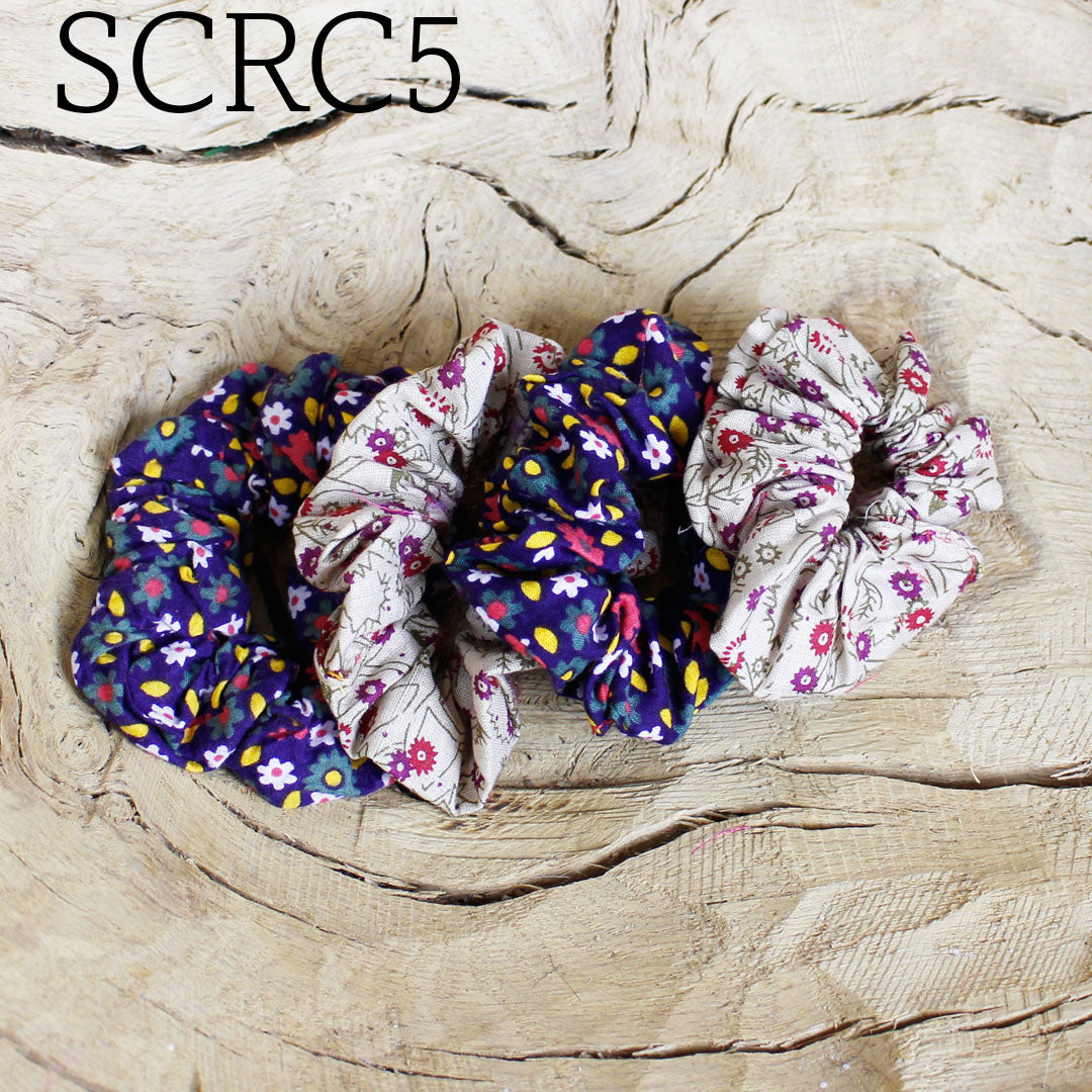 Scrunchie Gift Box - 3 Children Sized Scrunchies - The Flower Box