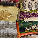 Mixed Sari Scrap Pack - Made in India