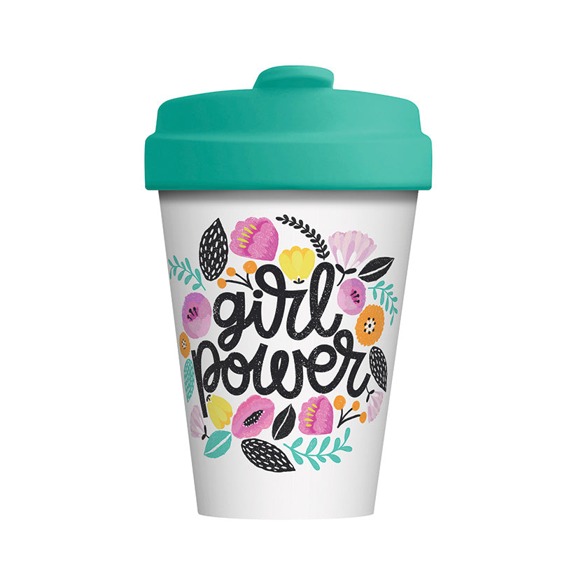 Girl Power Bamboo Travel Cup