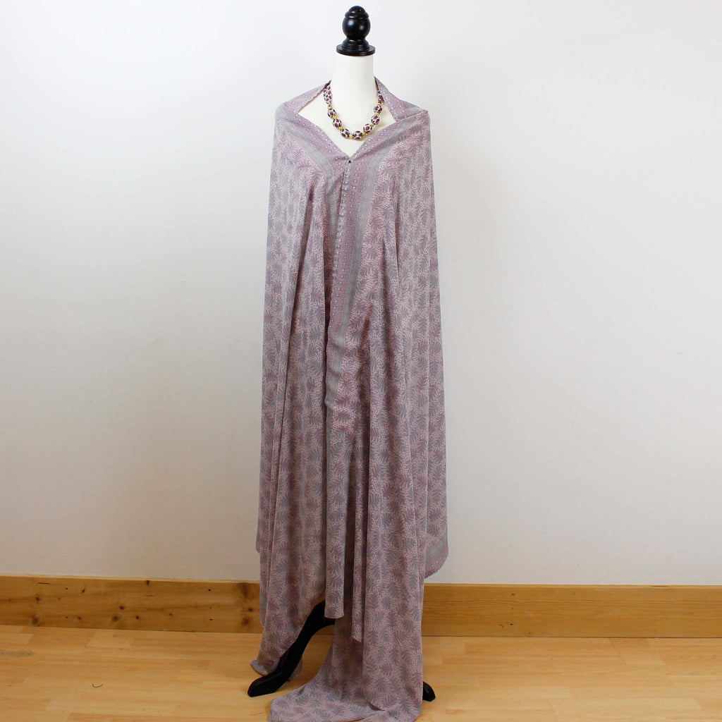 K30 Sari Kimono DIY Pack with grey bias binding
