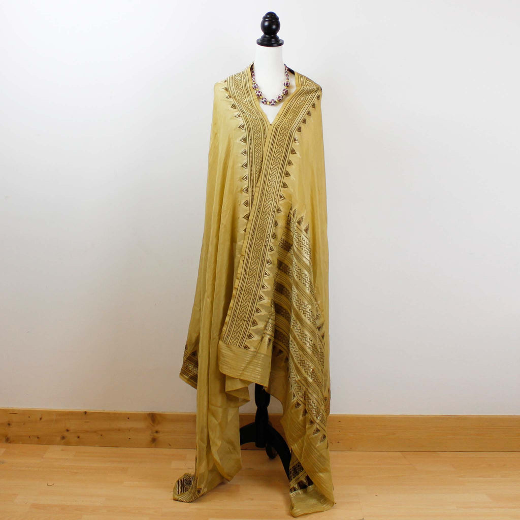 K32 Sari Kimono DIY Pack with honey bias binding