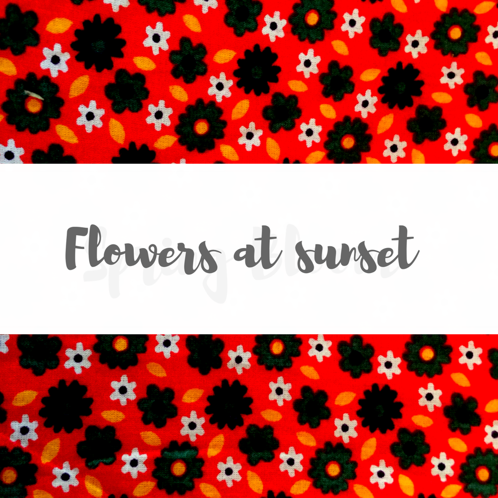 Flowers at Sunset Gift Box with Secret Pillow, Secret Skirt and Secret Bunting
