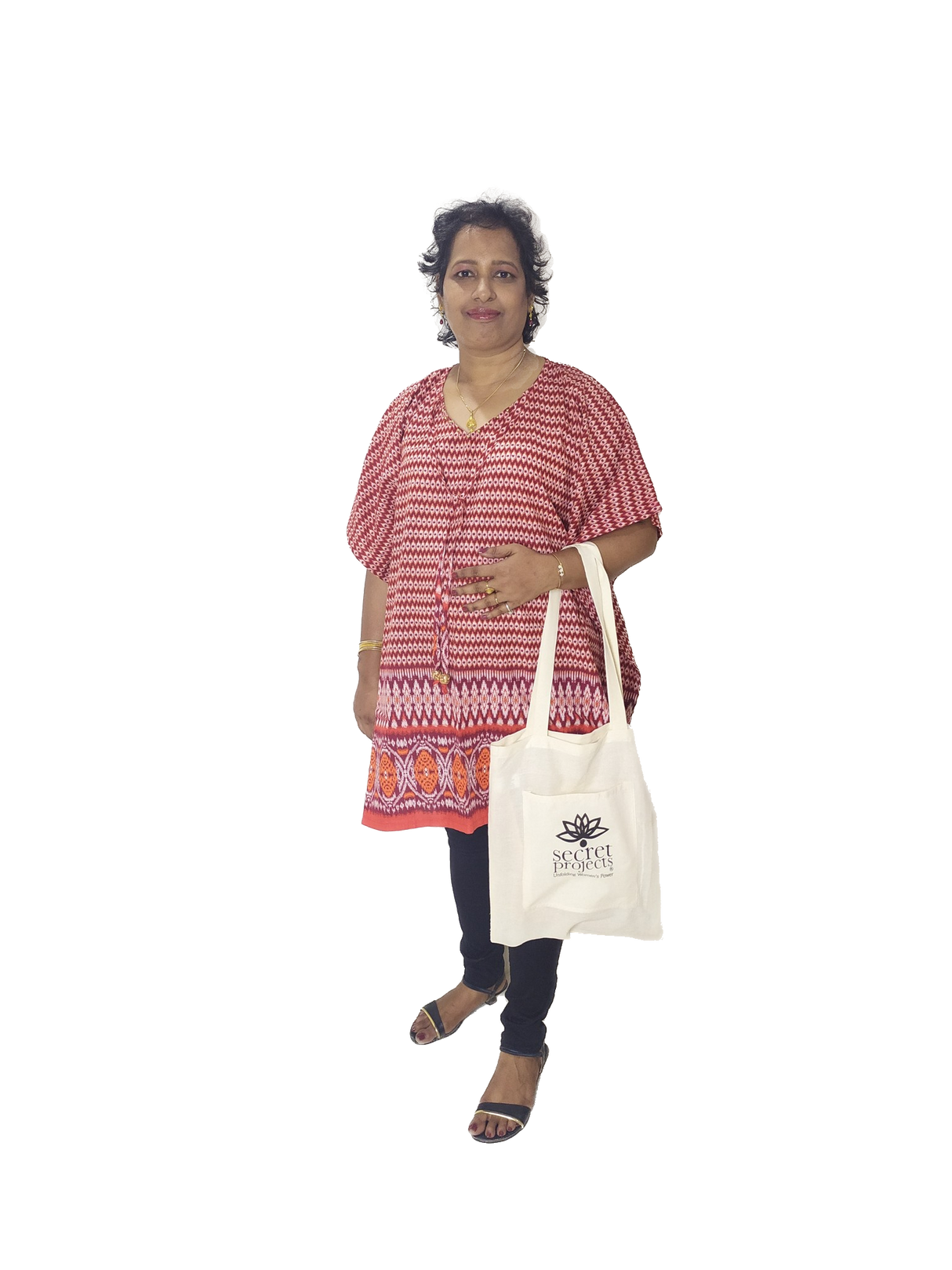 The Eye Kimono with tote bag