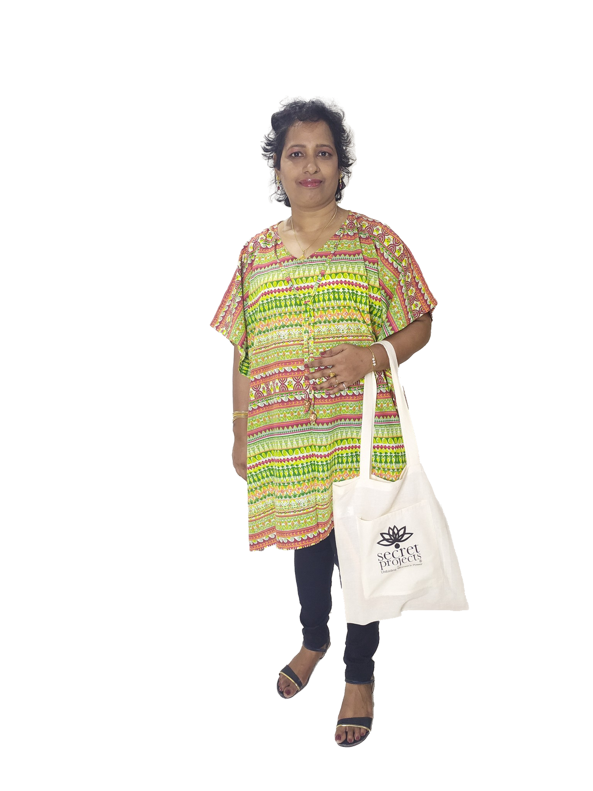 Traditional Kimono with tote bag